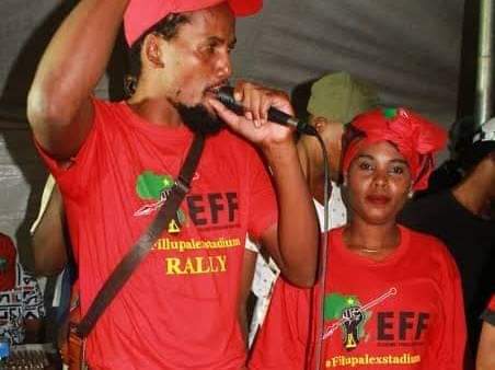 EFF's Moshe Mphahlele released