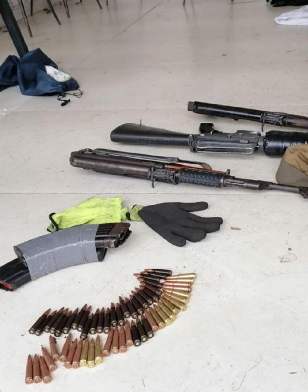 Police recover five guns and ammunition at Lombardy East house
