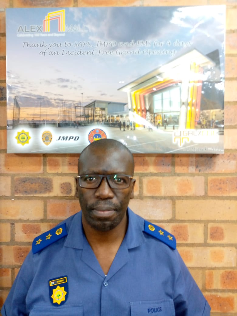 Meet the Alexandra new Visible Police Commander  ( VISPOL)