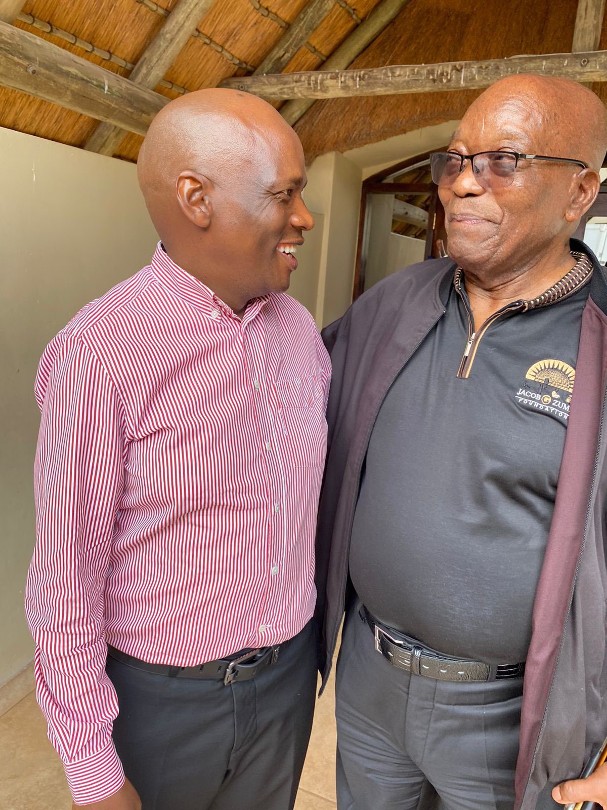Hlaudi Motsoeneng and BLF join stream of Zuma’s tea visitors