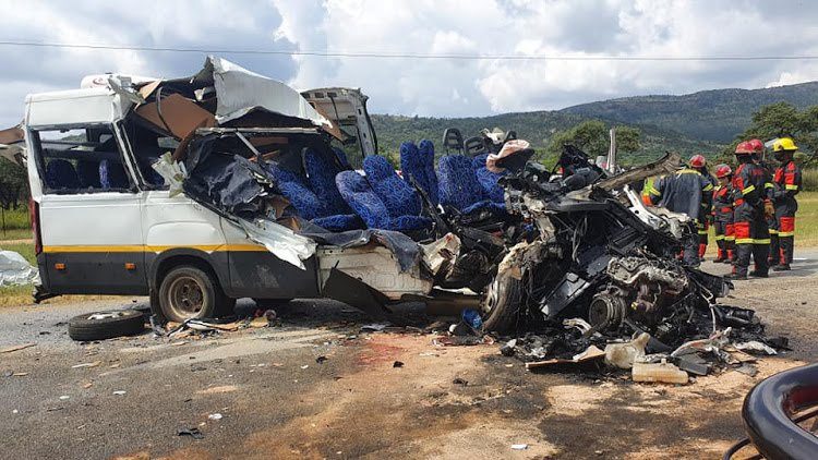 THREE DIE AFTER TRUCK AND BUS COLLIDE HEAD-ON IN POLOKWANE