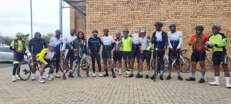 Ngobeni cycles from Pretoria to Tzaneen for charity work