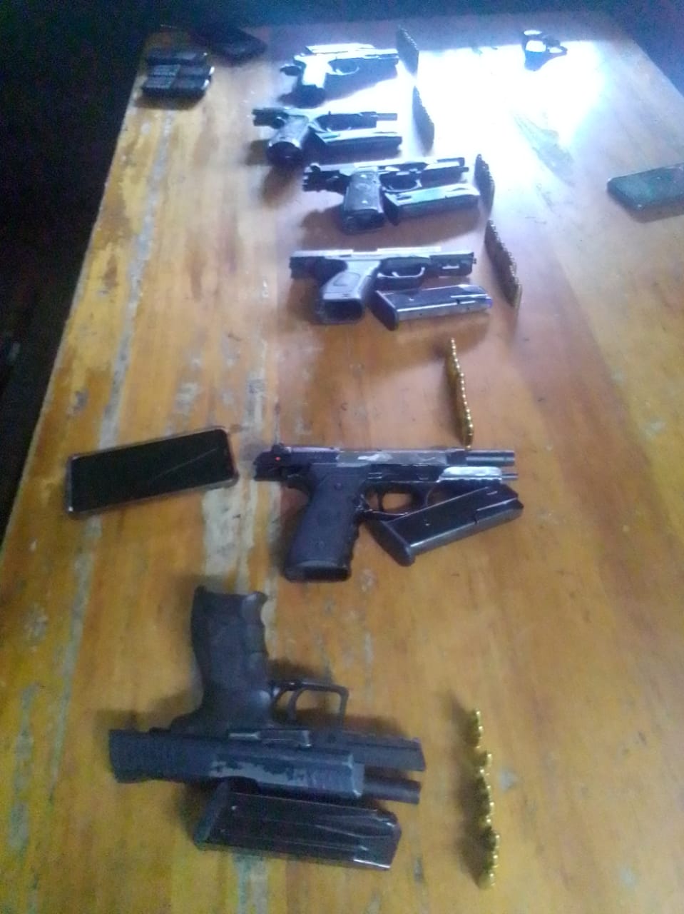 GAUTENG police recover more than 40 illegal firearms and 480 ammunition