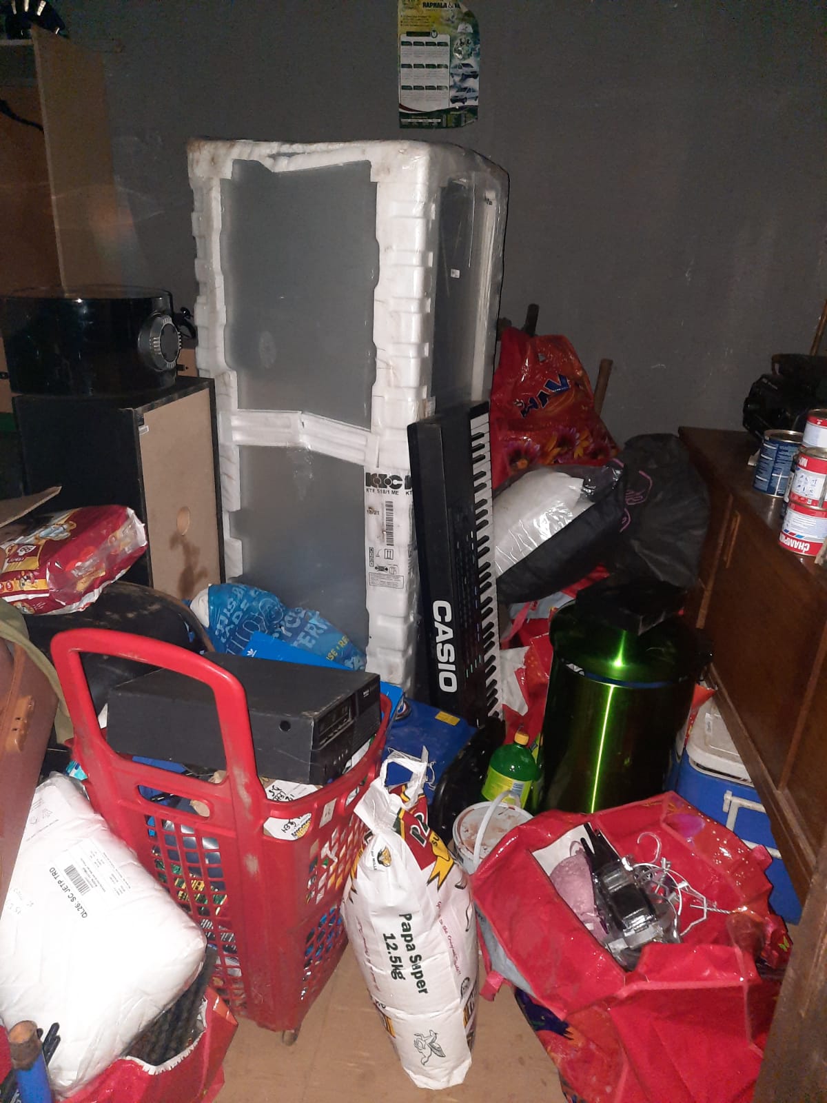 Cops found with looted items