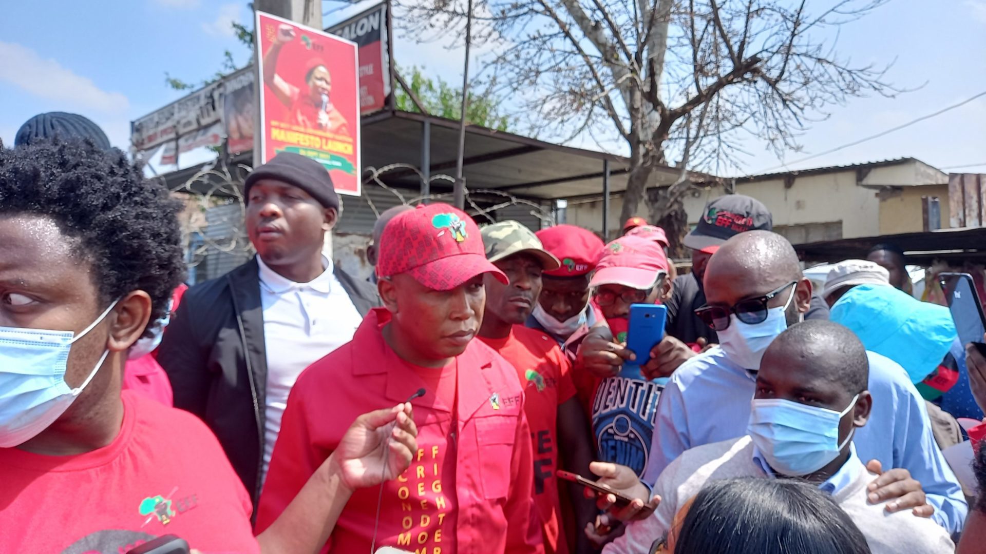 Malema blames DA for being against medical parole of former president Jacob Zuma