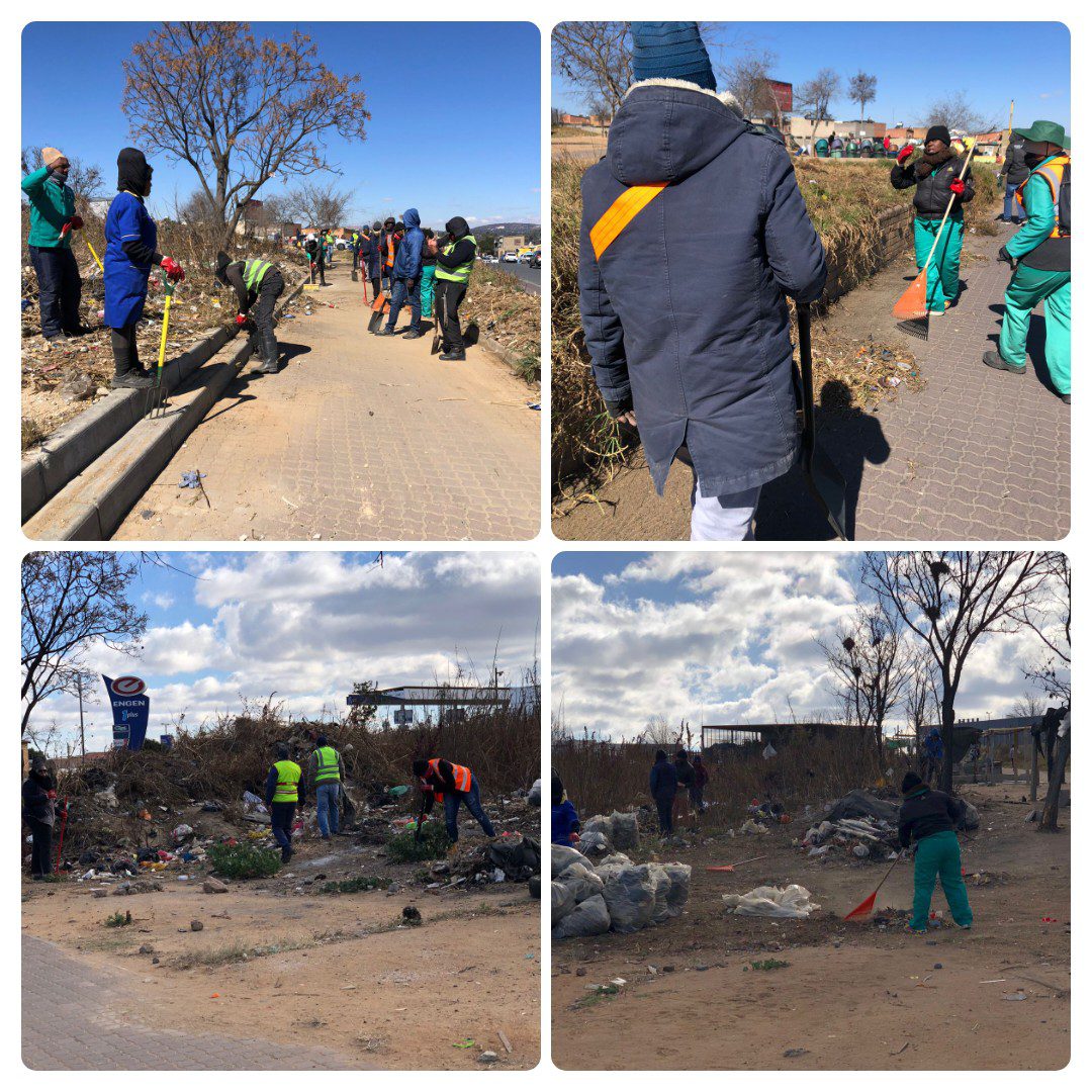 When ward 105 patrollers are not arresting thugs, they are seen helping drug addicts or cleaning the environment