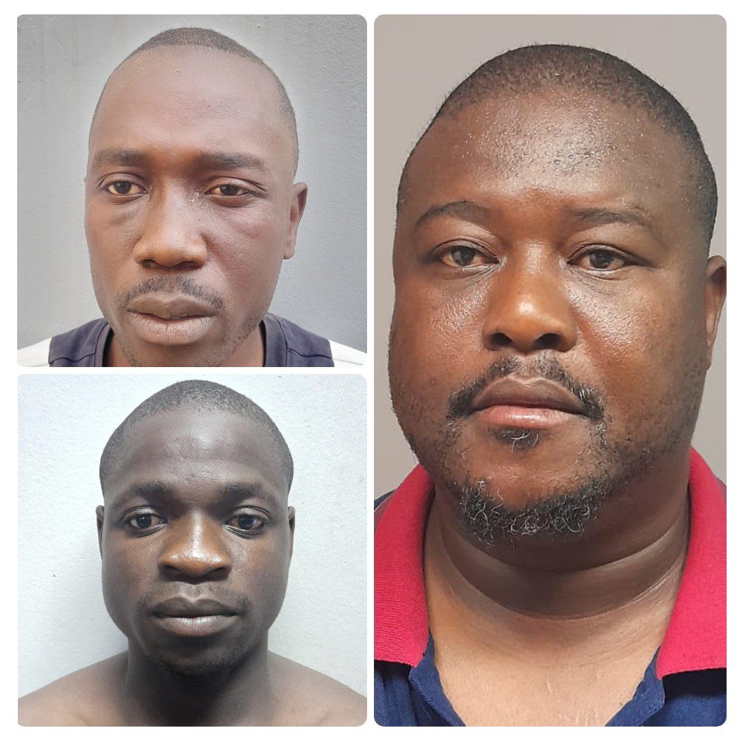 Three alleged thugs remanded in custody for bombing Fedility van