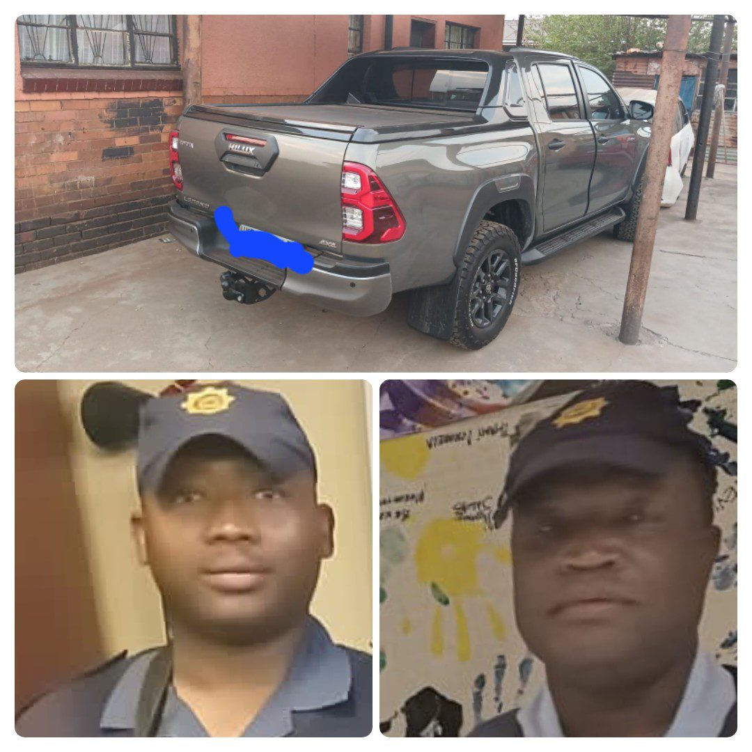 His brand new bakkie was stolen the following day, but two cops managed to retrieve it without tracking device
