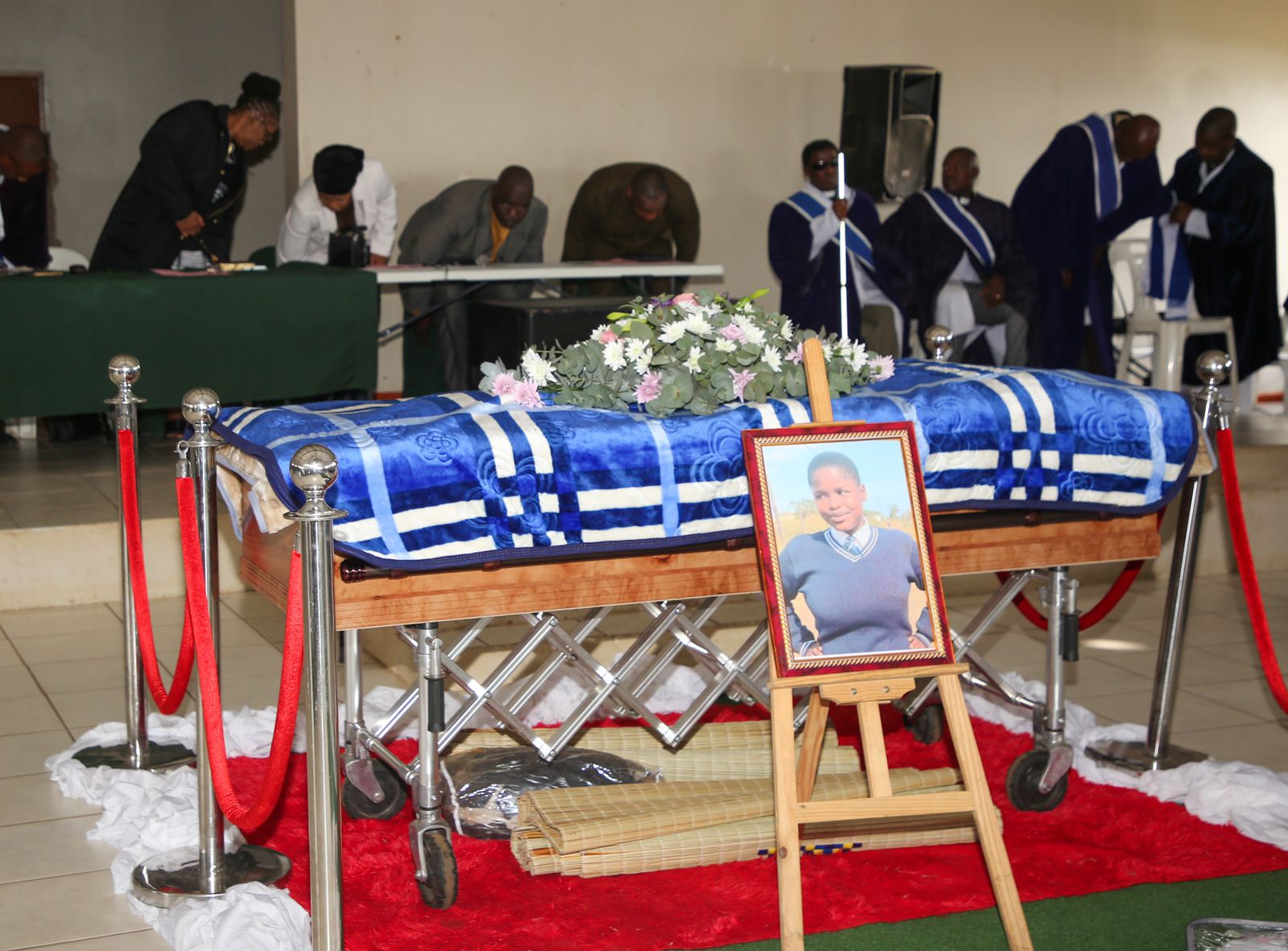 Lwakhele, one of the seven learners who lost their lives in bus accident, burried