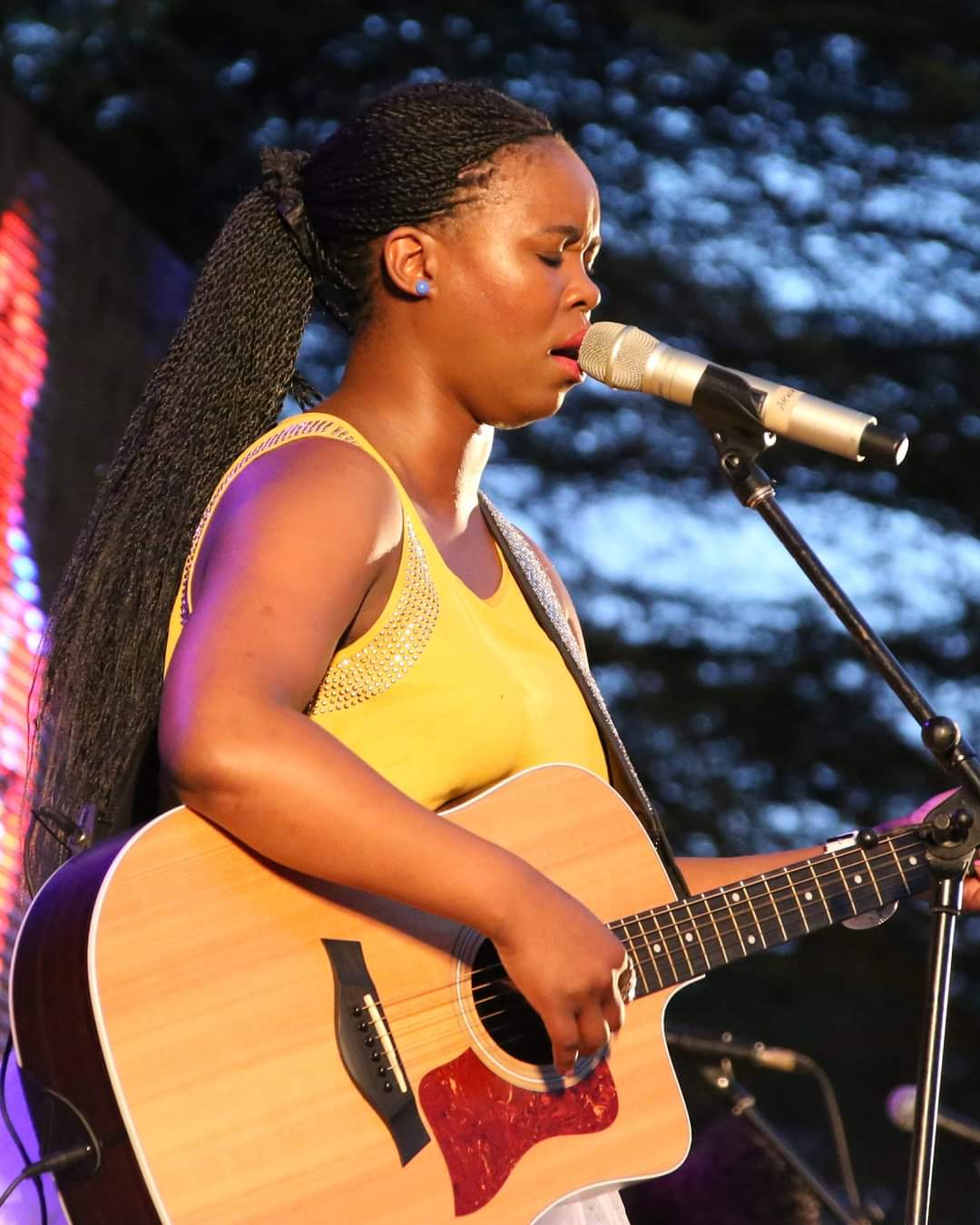 Zahara’s Fiancé Mpho Xaba was by her bedside when she died