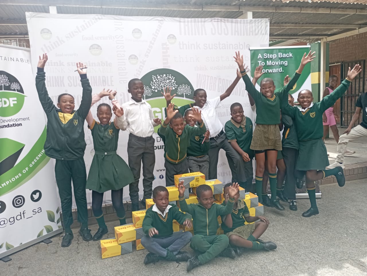 Carter Primary School receives shoes from donors