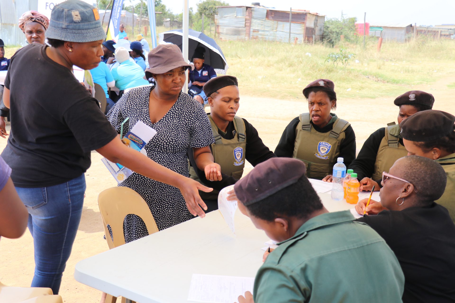 DEPARTMENT CONTINUES TO BRING SERVICES TO INFORMAL SETTLEMENT DWELLER’S DOORSTEPS