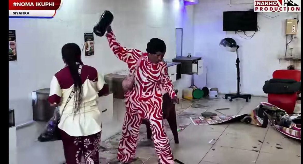 MOZAMBICAN WOMAN SMASHES HER OWN SALON AFTER BEING TOLD TO LEAVE KZN