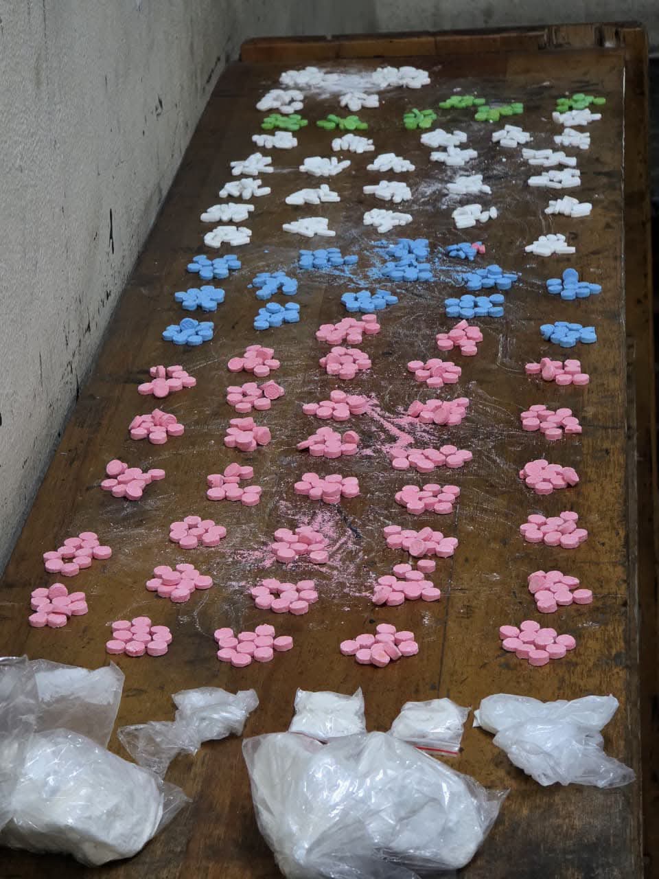 SUSPECTED DRUG DEALER BUSTED AS COCAINE, ECSTASY AND CRYSTAL METH WORTH NEARLY R188,000 ARE SEIZED