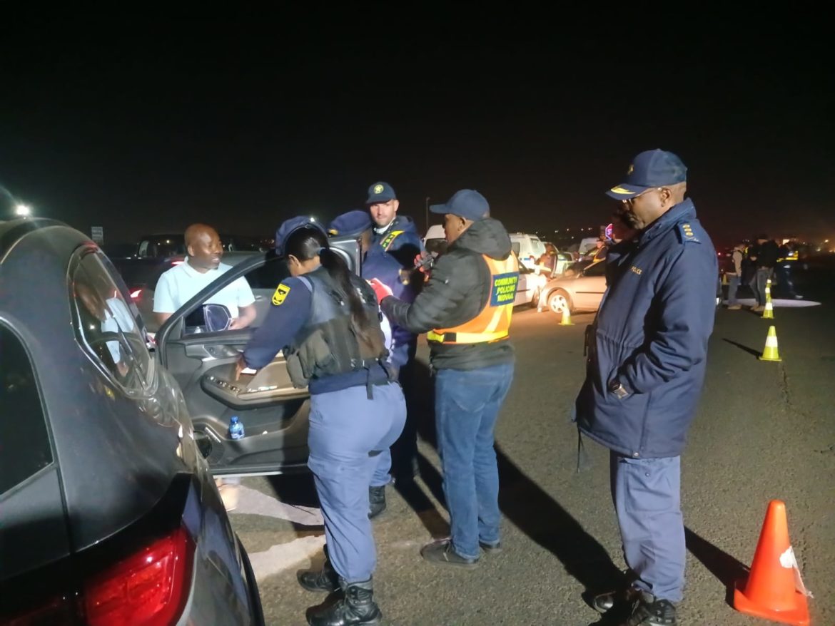 GAUTENG UNDER SIEGE! 1 200+ SUSPECTS DRAGGED OFF THE STREETS IN WEEKEND POLICE WAR ON CRIME